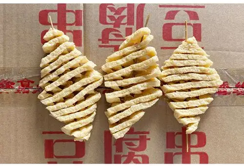 豆制品关东煮豆腐串干串兰花干 整箱麻辣串花干火锅鸡汁豆腐串