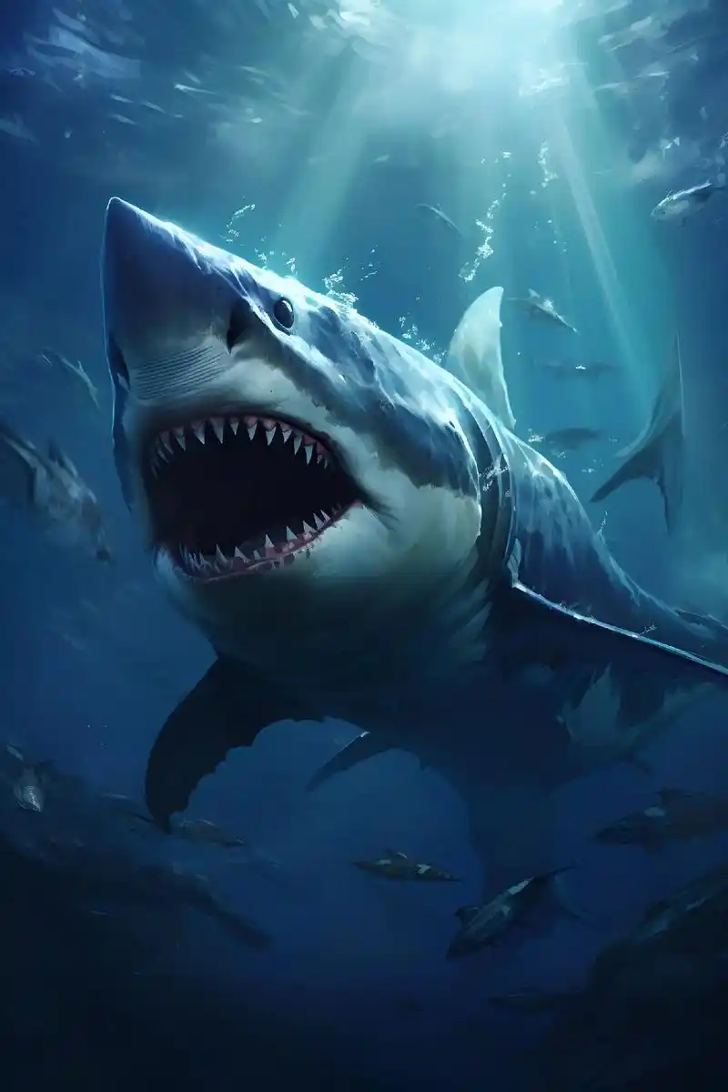 巨齿鲨.巨齿鲨,又称为巨鲨或白垩巨鲨,是已灭绝的一种巨大的鲨 - 抖音