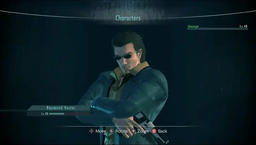 生化危机0高清重置比利科恩取代雷蒙的西装