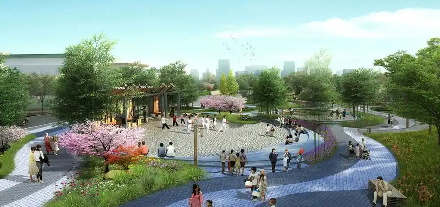 [分享](原创)城市广场 小区广场设计案例效果图