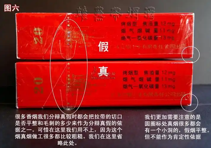 浅谈双喜牌(硬经典)香烟真假分辨方法