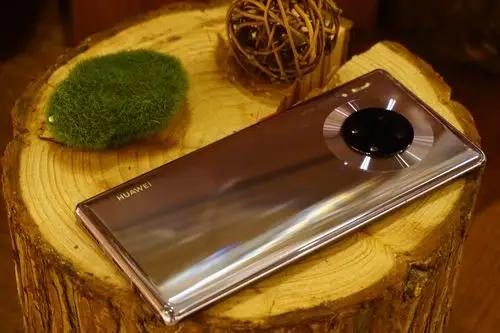 华为mate30pro的额头和下巴控制得是相当出色的,在额头部位依旧保留