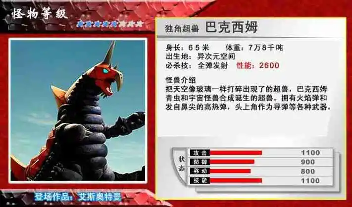 独角超兽巴克西姆