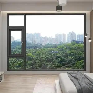 新豪轩 埃森115系统断桥铝门窗封阳台落地窗户铝合金门窗定制隔音