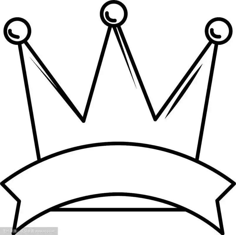 女王皇冠孤立图标
