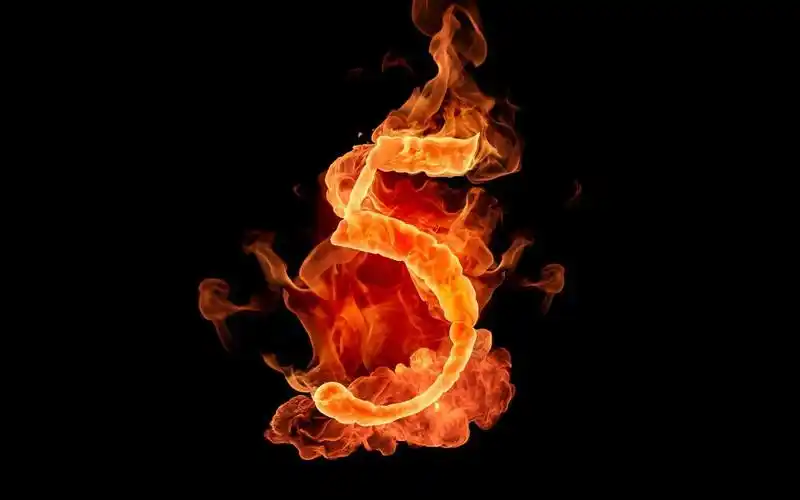 火焰数字图片火焰数字壁纸图片大全