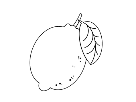 柠檬简笔画