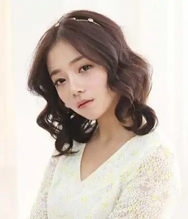 中长发发型韩式气质,款款没到爆的韩式发型