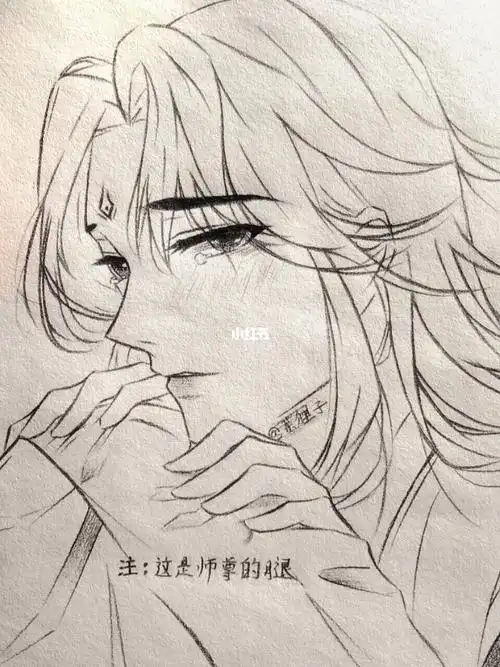 教你画洛冰河_绘画_文化_绘画