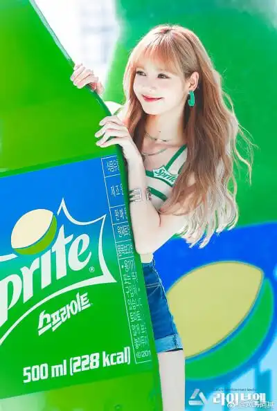 blackpink雪碧活动