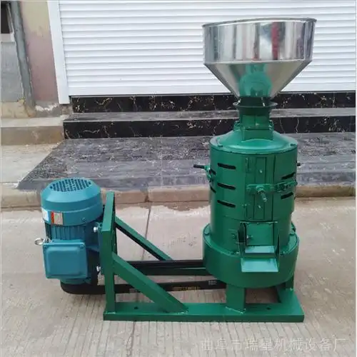 330型荞麦脱皮机水稻谷子加工剥壳机黄豆黑豆去皮设备