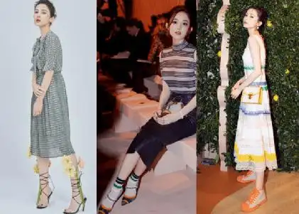 5,秦海璐除此之外,老戏骨秦海璐也一样被网友指出是没脚脖子的女明星.