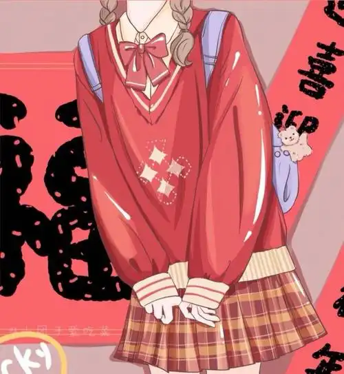 新年闺蜜头像橙池未蓝crystal