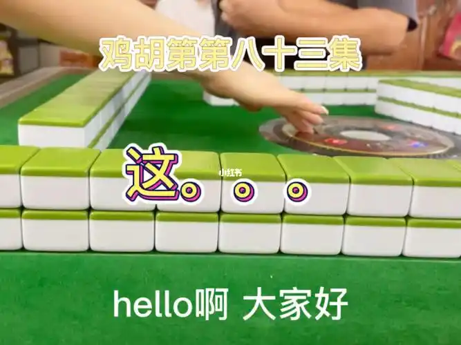 规则:只能鸡胡自摸,纯傻瓜麻将06