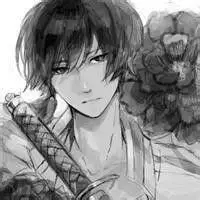 动漫男生拿刀霸气图_微信头像图片大全