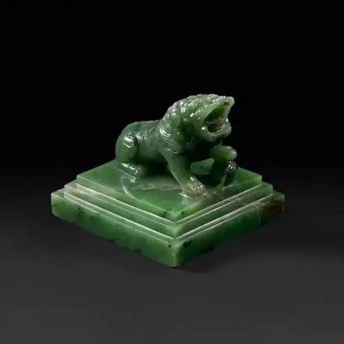 典藏碧玉籽料玉玺🌖