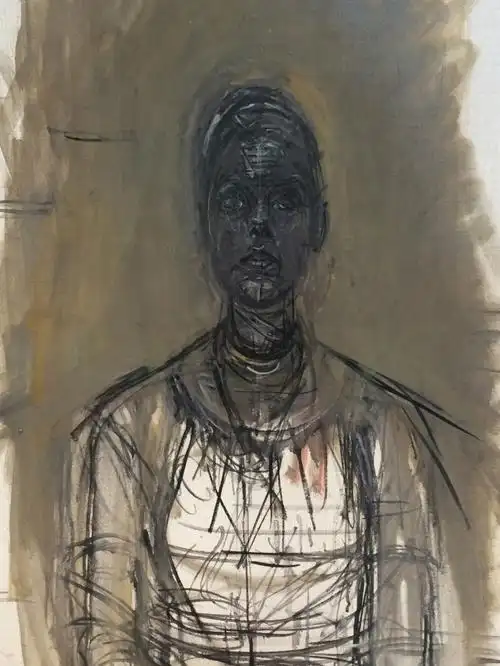 阿尔贝托贾科梅蒂油画作品