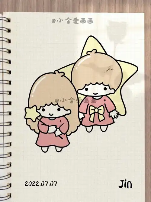 零基础简笔画简笔画教程三丽鸥