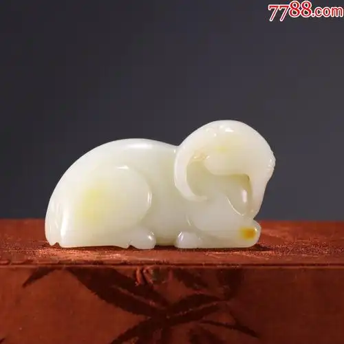 和田玉灵羊把件a91s45f