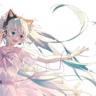 唯美公主殿下初音未来高清头像图片-动漫头像