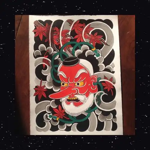 老传统般若樱花鲤鱼