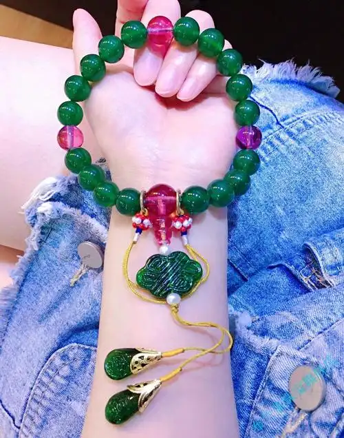 布兰菲 十八子手串富察容音手链女延禧攻略秦岚皇后同款清如懿传旗袍