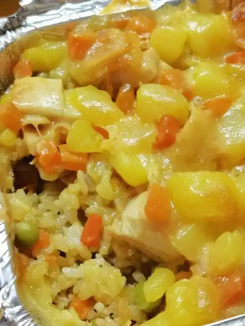 惠院一日三餐之咖喱芝士鸡肉焗饭