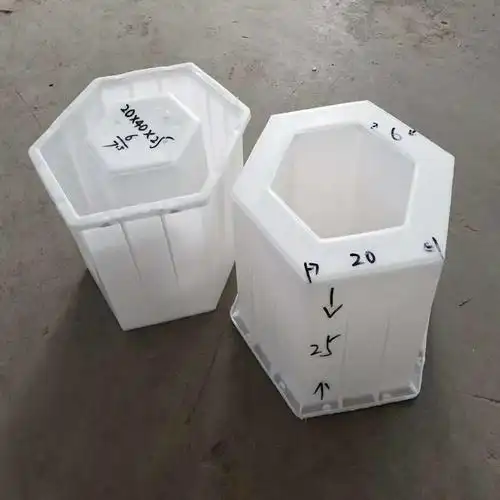 六棱块模具 六棱块塑料模盒 塑料六棱块模具盛锐模具