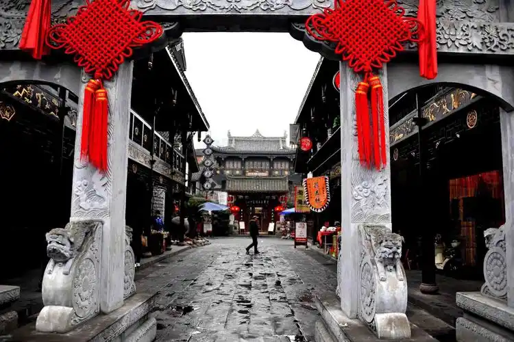 寻访成都文殊坊非物质文化遗产手工技艺主题街