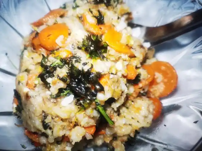 苏子籽我用来炒饭了,很下饭,还有点苏子叶可以拌凉菜吃94