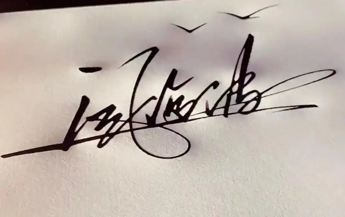 浪漫你我#个性签名 #手写签名 - 抖音