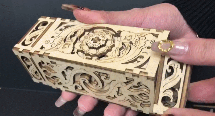 祥盒潮玩puzzle首款自拼国风机关盒98