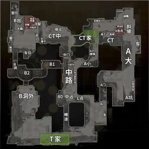 csgo沙漠2a大进攻指南道具比枪法更重要