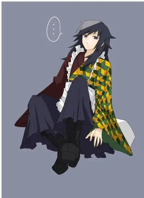 义勇|《鬼灭之刃》角色"性转",炭治郎变娇羞少女,祢豆子撞脸"无惨"