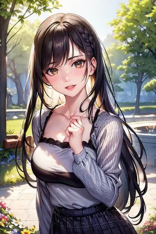 我家隔壁住着一位邻家姐姐.