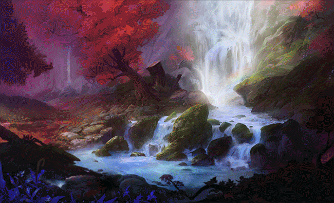 古风手绘动态海报这技术牛