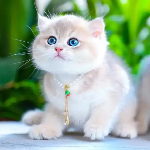 纯种蓝金渐层宠物幼猫血统英国短毛猫活体小猫活物英短猫紫金渐层