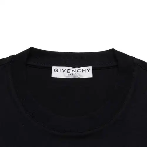 givenchy纪梵希男士棉质修身版圆领短袖t恤bm70yc3002
