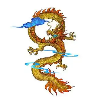 614火舞祥云飞龙金龙图腾中国民族风视频素材606141132超美水墨龙图腾