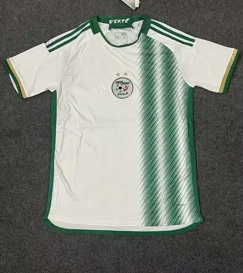 非洲系列23/24 algeria阿尔及利亚 主场客场球衣短袖球迷版足球服