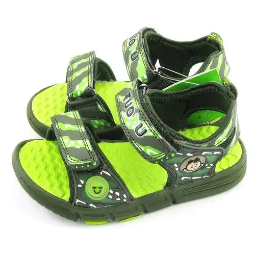 图图 男童沙滩运动儿童凉鞋 a20357 (30, 卡其)