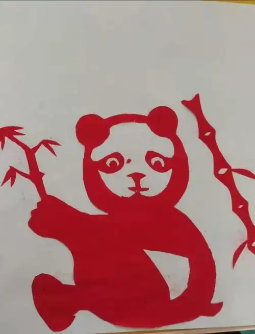 跟我一起学剪纸 记戴湾镇中心幼儿园剪纸培训活动