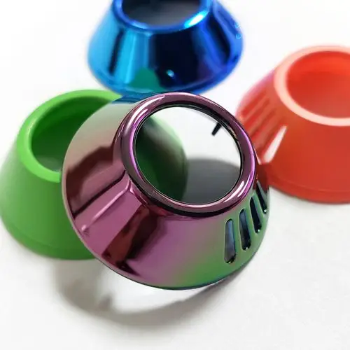 pp塑料件彩镀 abs塑料件渐变炫彩uv电镀厂 塑料件注塑加工定制