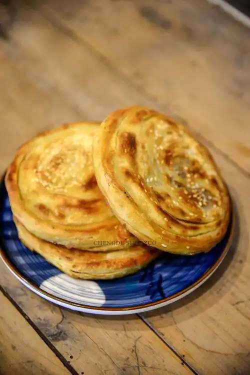 成都手作军屯锅魁五香猪肉味麻辣牛肉味