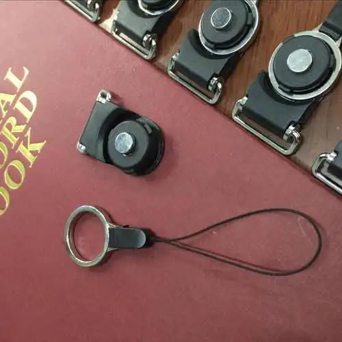 二合一挂绳扣 两件套拆分手机绳扣 手机指环扣壳绳 手机挂脖配件