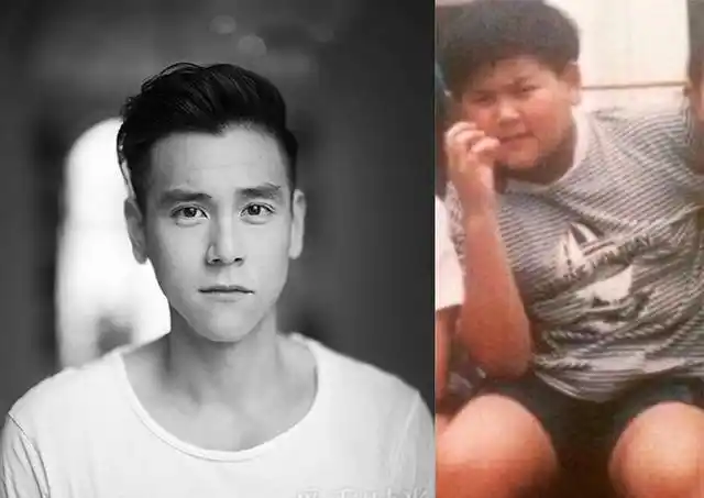 娱乐圈男神童年照盘点张艺兴胡一天小时候竟然都是胖子
