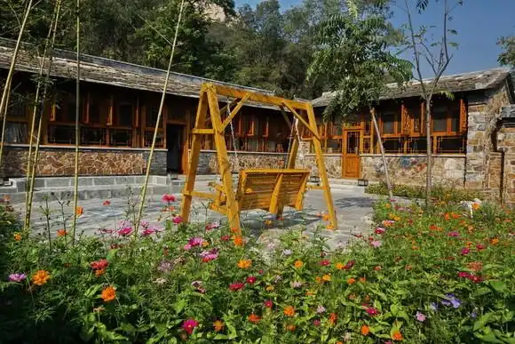 房山民宿隐居乡里桃叶谷一晚两天多人住宿早餐下午茶当地人管家