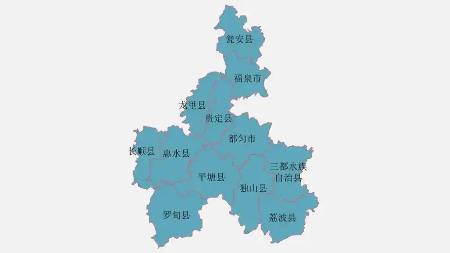 族苗族自治州黔西南地图全图高清版黔西南州人口一览兴仁市4258万望谟