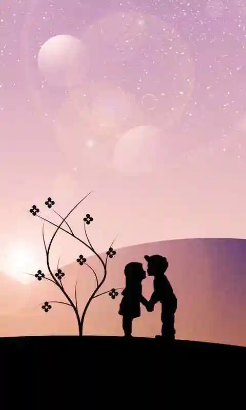 唯美浪漫成双成对的情侣高清手机壁纸下载 - 手机壁纸 - 桌面天下