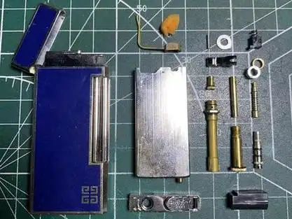 纪梵希打火机 维修不出气打不着火无法使用#纪梵希打火机 #纪梵洗打